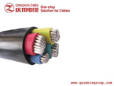 0.6/1 kV Multi-core cables, XLPE insulated, unarmoured with copper and aluminum conductor