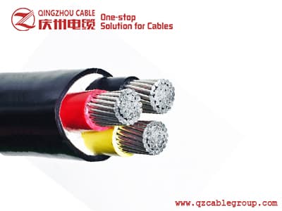 0.6/1 kV Multi-core cables, XLPE insulated, unarmoured with copper and aluminum conductor