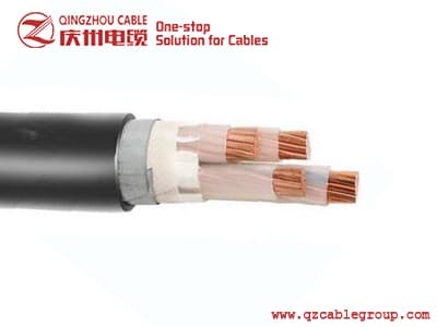 0.6/1 kV Multi-core cables, XLPE insulated, tape armoured with copper and aluminum conductor