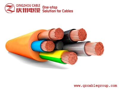 Flame retardant and fire resistant cable