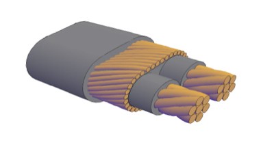 SERVICE ENTRANCE CONCENTRIC CABLE-DOMINICAN
