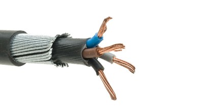 600/1000 V XLPE insulated, wire armoured with copper conductor BS 5467