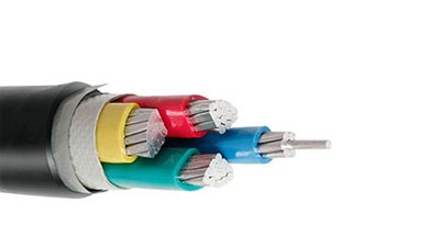 0.6/1 kV Multi-core cables, XLPE insulated, tape armoured with copper and aluminum conductor