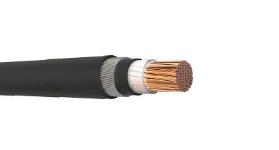 ​0.6/1 kV Single-core cables, XLPE insulated, wire armoured with copper and aluminum conductor